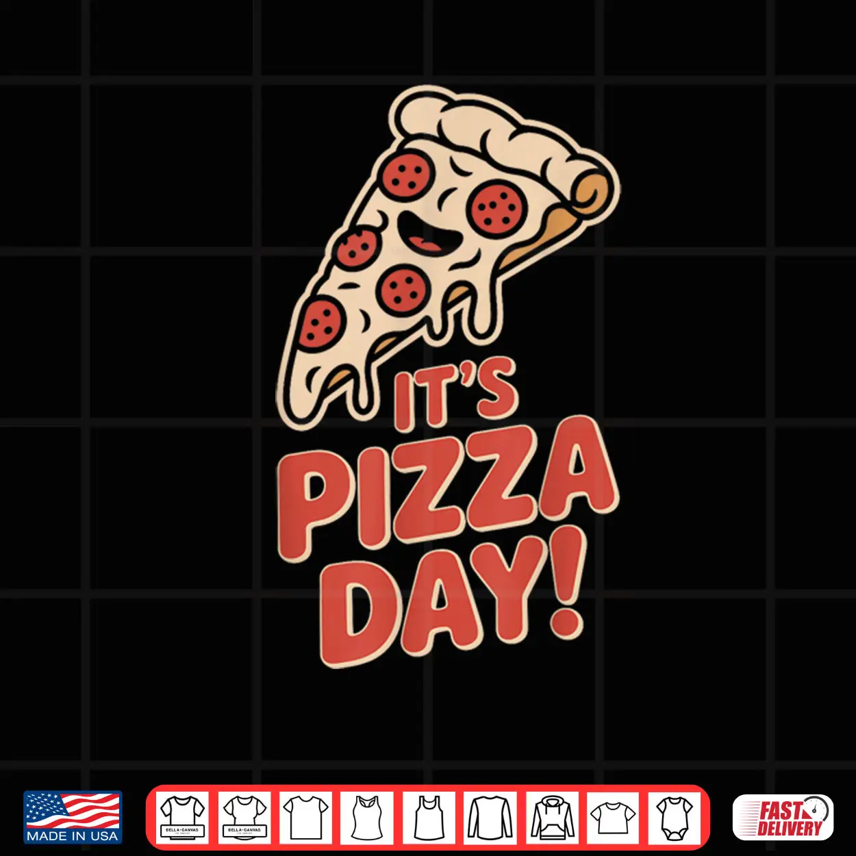 It’s Pizza Day Lovers Party Slice Food Italian Pizzeria Chef Shirt It’s Pizza Day Lovers Party Slice Food Italian Pizzeria Chef Shirt