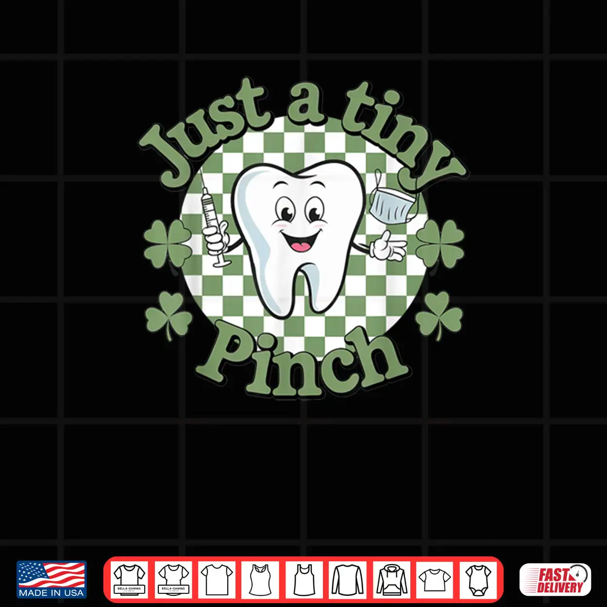Just A Tiny Pinch Dental Dentist Saint Patrick’s Day Shirt Just A Tiny Pinch Dental Dentist Saint Patrick’s Day Shirt