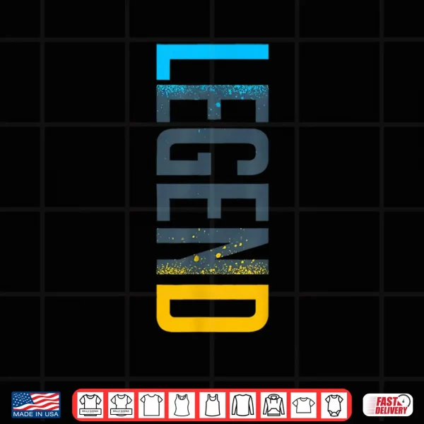 Legend Vertical Streetwear Retro Gamma Blue Matching Shirt 4 Design Legend Vertical Streetwear Retro Gamma Blue Matching Shirt