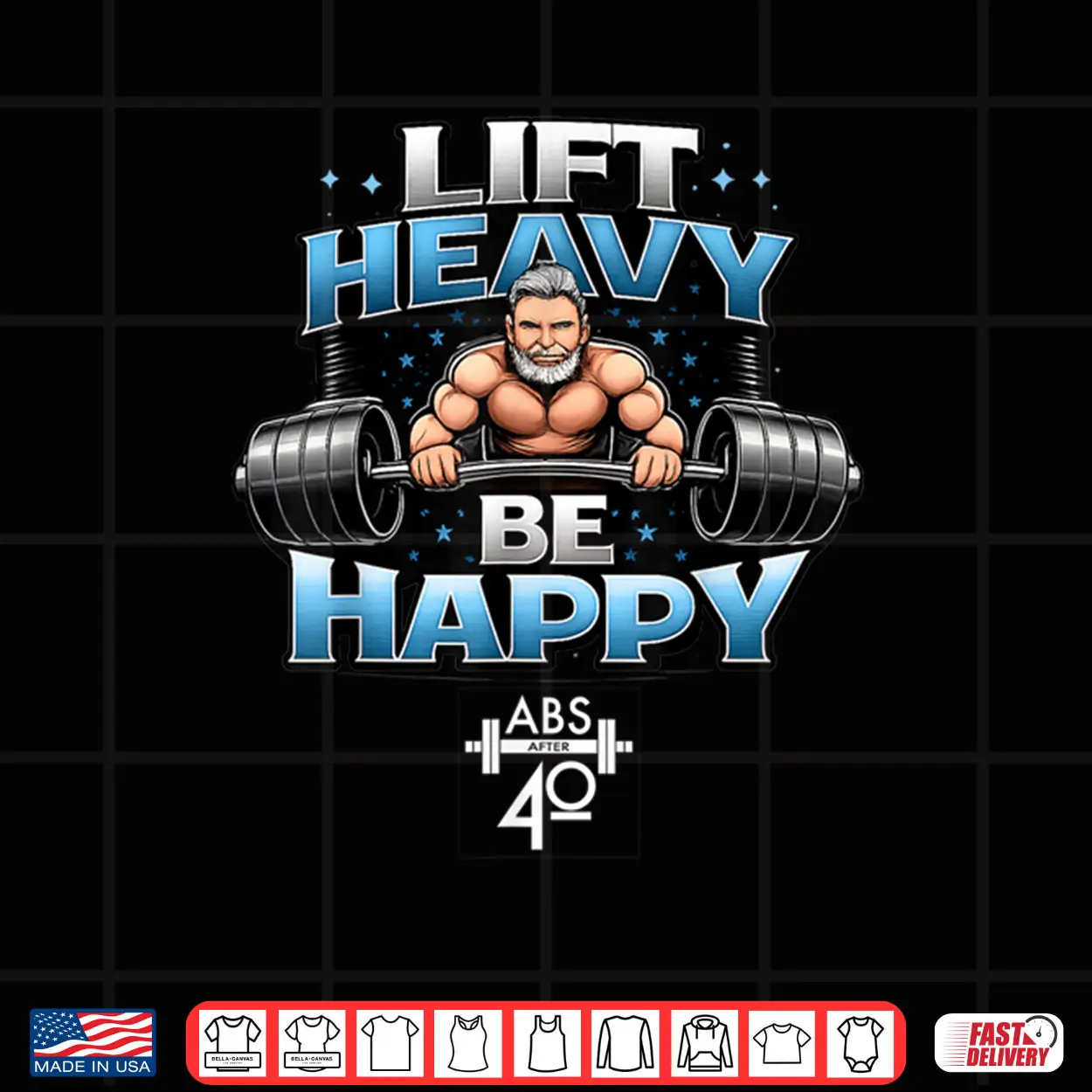 Lift Heavy Be Happy Shirt Lift Heavy Be Happy Shirt