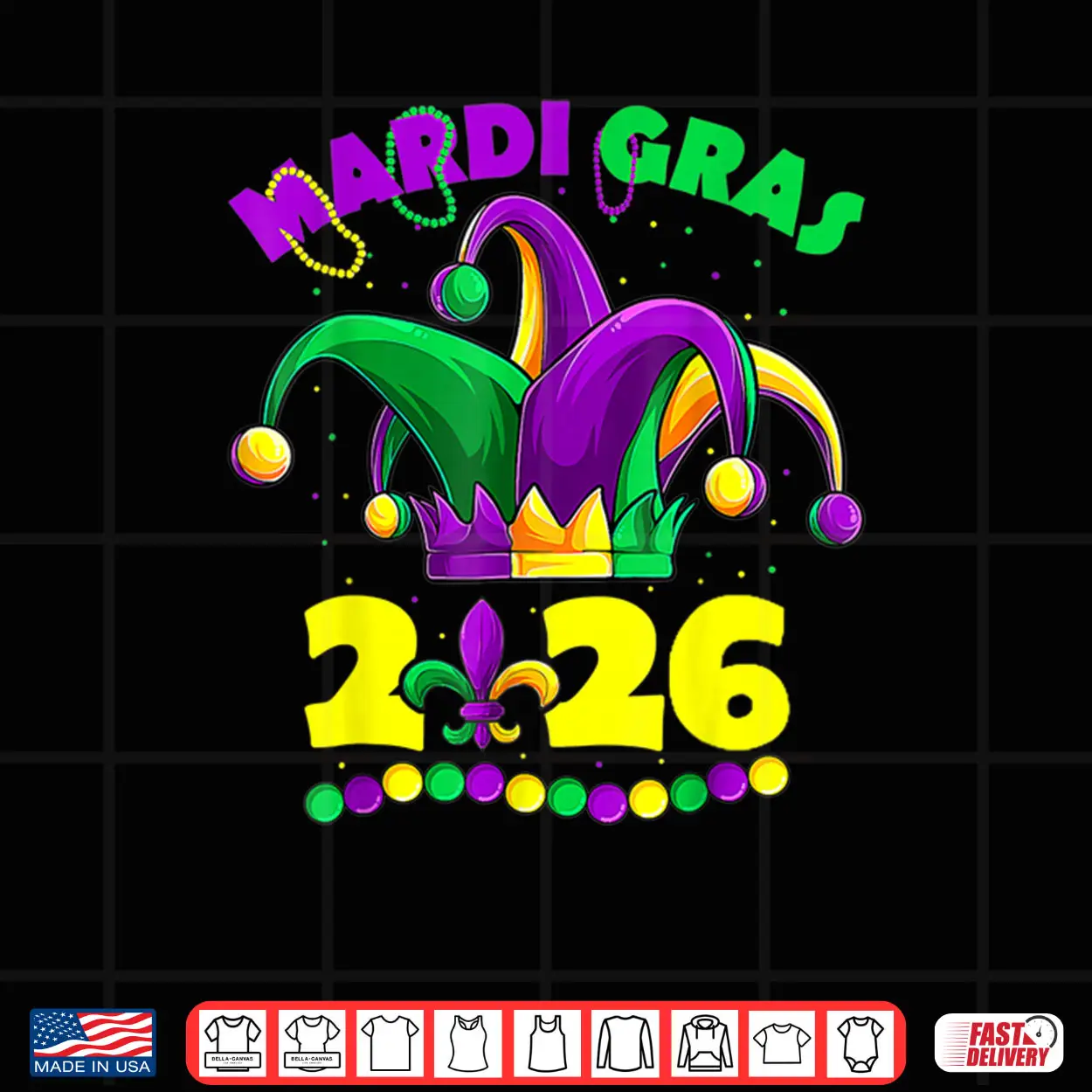 Mardi Gras 2026 Jester Outfit Shirt Mardi Gras 2026 Jester Outfit Shirt