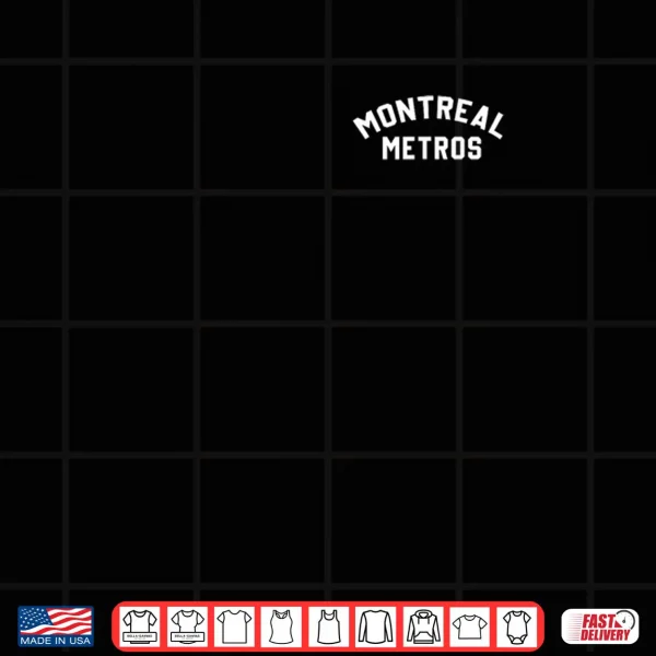 Design Montreal Metros Vintage Athletic Arch Shirt