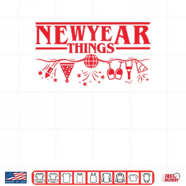 Design New Year Things Stranger Things Shirt