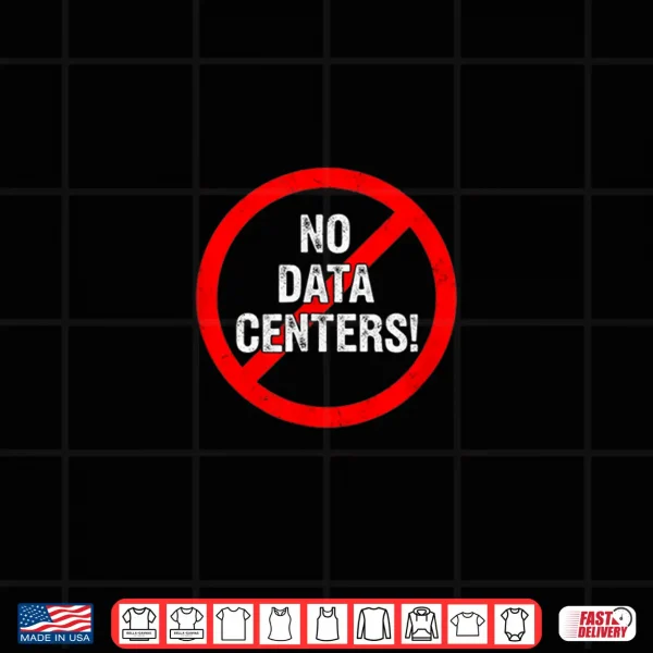 Design No Data Center Shirt