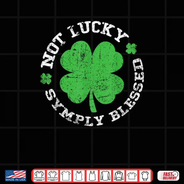 Design One Lucky Nurse Shamrock Stethoscope St Patricks Day Shirt