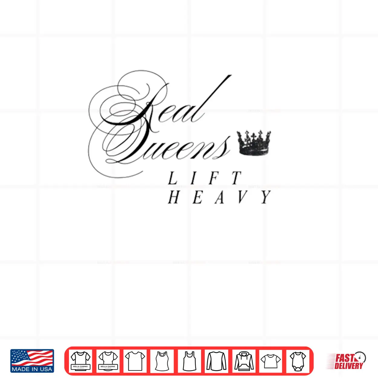 Real Queens Lift Heavy Shirt Real Queens Lift Heavy Shirt