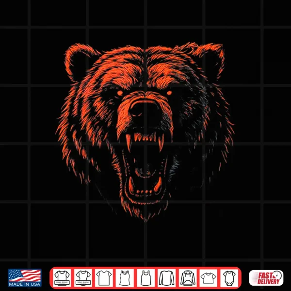 Design Retro Bear Gift for Men Women Boys Girls Kids Toddlers Youth Shirt