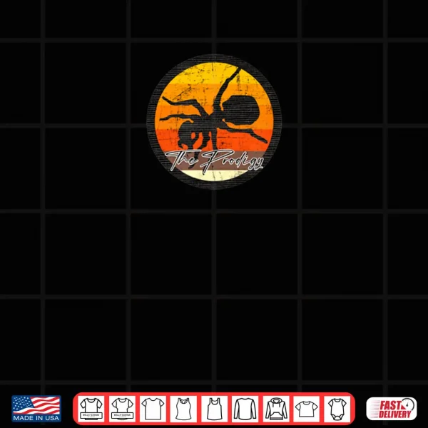 Design Retro Vintage The Prodigy Experience Funny Music Band Rock Shirt