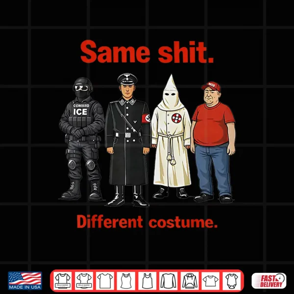 Design Same Shit Different Costume Vintage Funny for Men Women Shirt 1
