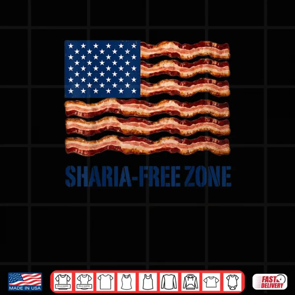 Design Sharia Free Zone Quote Shirt