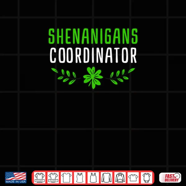 Design Shenanigans Coordinator Saint Irish Pats St. Patricks Day Shirt