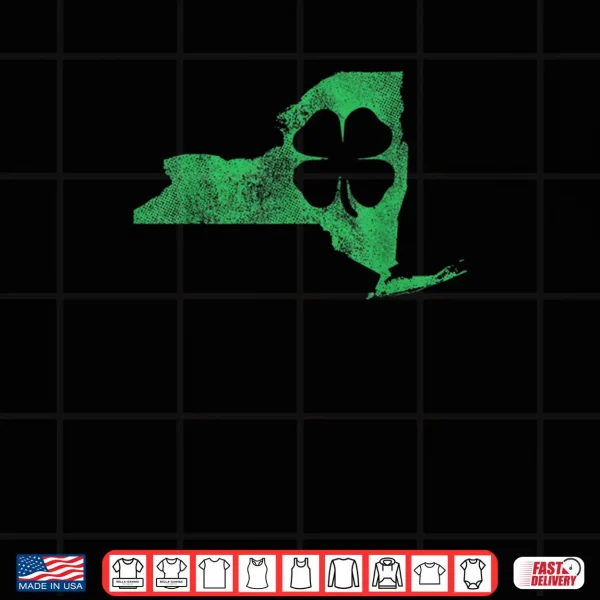 St. Patrick's Day NY New York Shamrock Irish Saint Paddy's Shirt 4 Design St. Patricks Day NY New York Shamrock Irish Saint Paddys Shirt