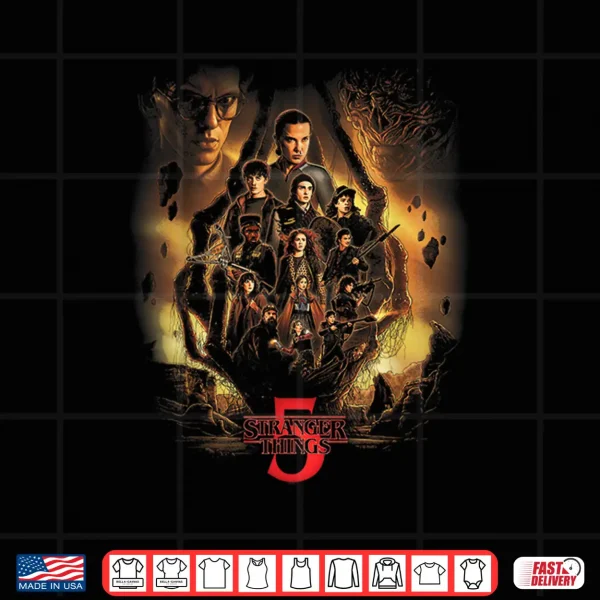 Design Stranger Things Kyle Lambert Finale Officially Licensed Shirt