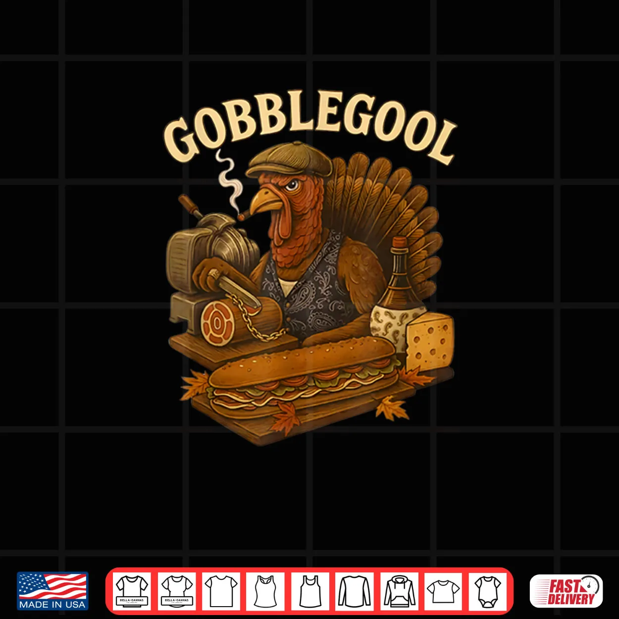 Turkey Gabagool Gobblegool Funny Italian Food Shirt Turkey Gabagool Gobblegool Funny Italian Food Shirt