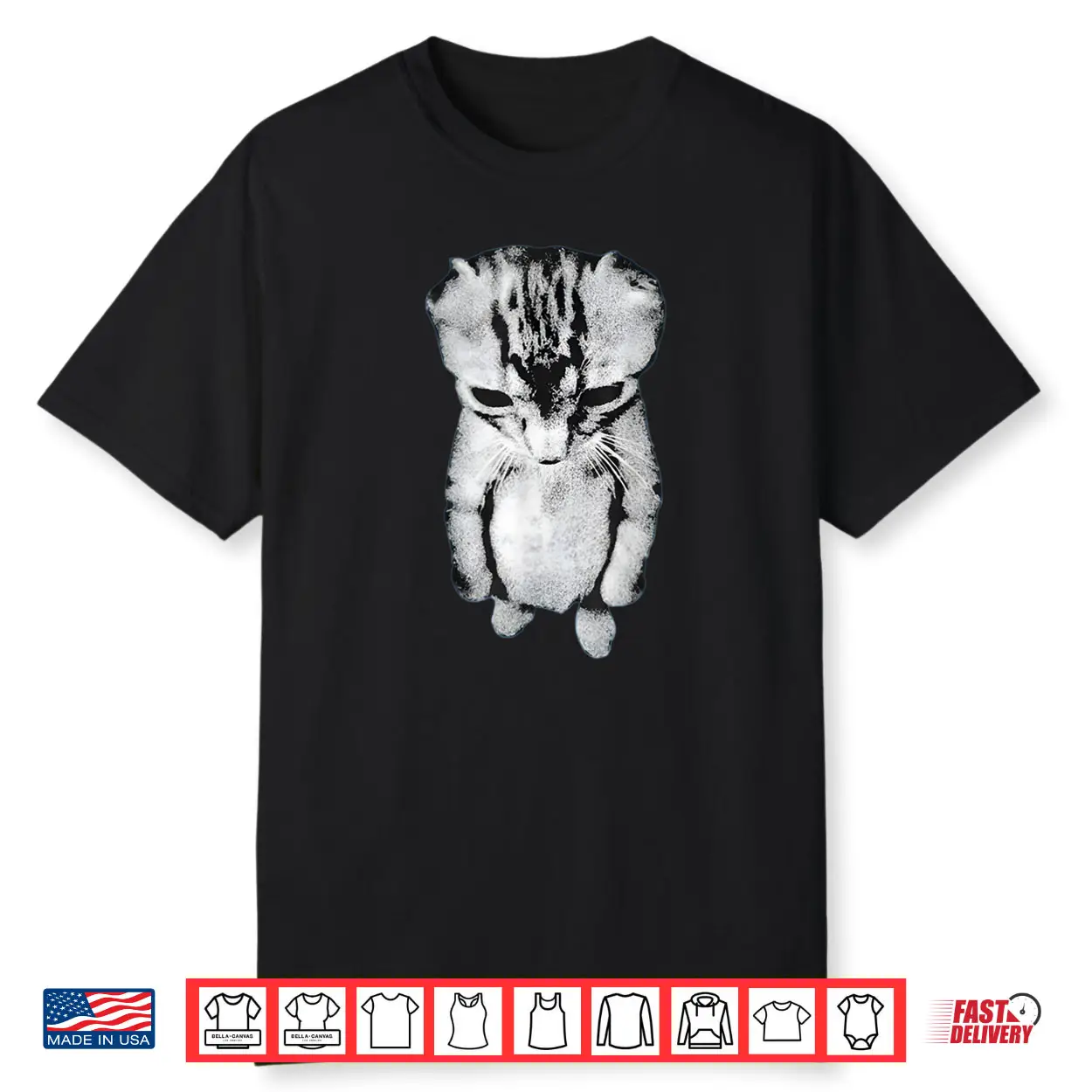 El Gato Munchkin Kitten Art Shirt El Gato Munchkin Kitten Art Shirt