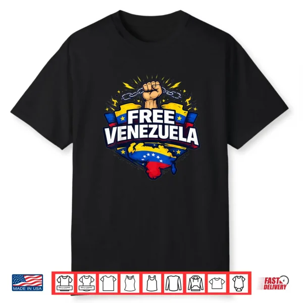Free Venezuela Art Shirt