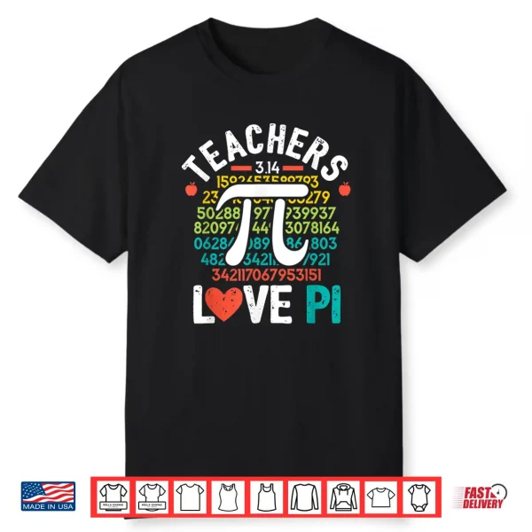 Funny Pi Day Math Teacher Shirt 3.14 Pi Symbol Nerds Women Shirt