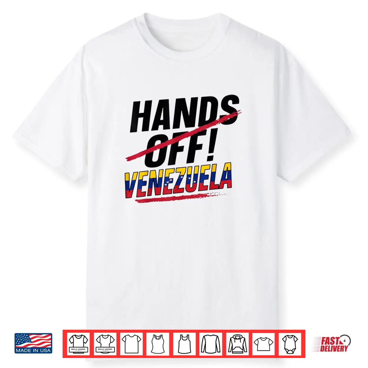 Hands Off Venezuela Art Shirt Hands Off Venezuela Art Shirt