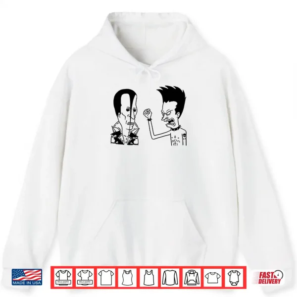 Beavis And ButtHead Misfits Shirt 2 Hoodie Beavis And ButtHead Misfits Shirt
