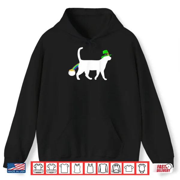 Cat Saint Patrick's Day Tshirt Funny Cat St. Patty's Day Shirt 2 Hoodie Cat Saint Patricks Day Tshirt Funny Cat St. Pattys Day Shirt