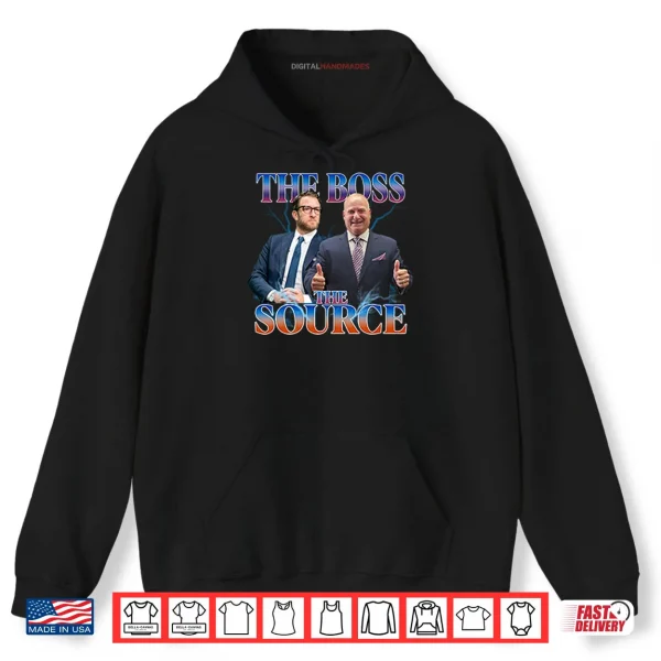 Hoodie Dave Portnoy And Stu Feiner The Boss The Source Shirt