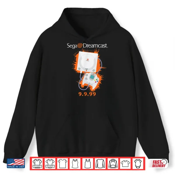 Hoodie Dreamcast Console 9.9.99 Shirt