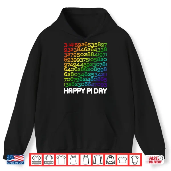 Hoodie Funny Pi Day For Math Lover Math Teacher Pi Day 3.14 Shirt