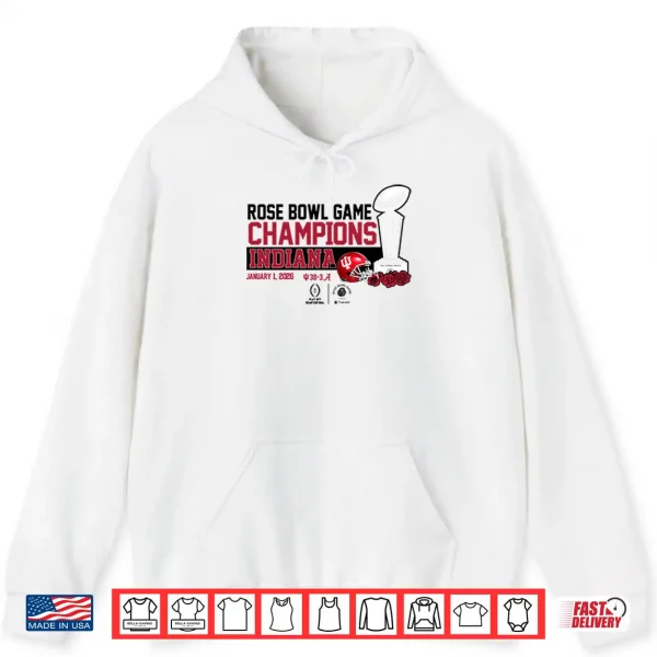Hoodie Indiana Football 2026 CFP Rose Bowl Champions Shirt