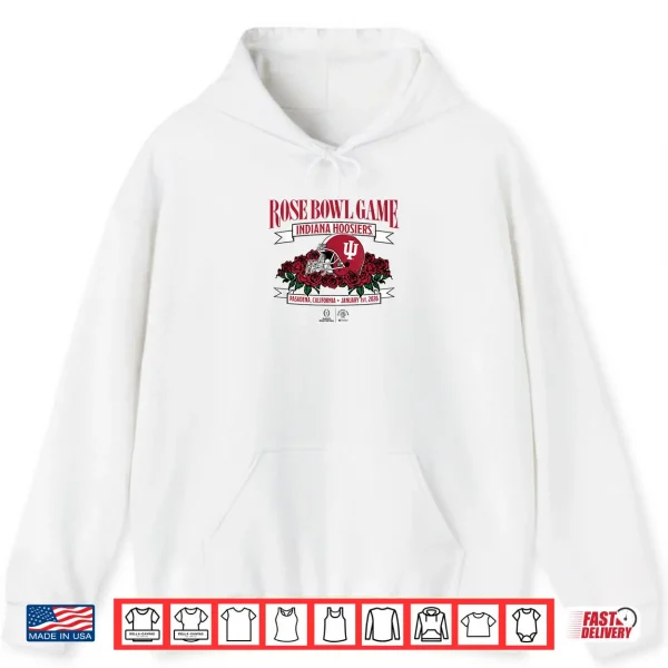 Hoodie Indiana Hoosiers 2025 College Football Playoff Rose Bowl Shirt