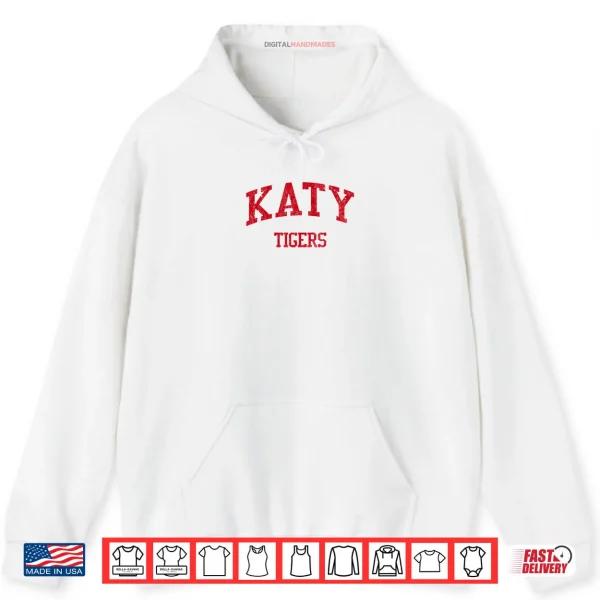 Hoodie Katy High School HS Katy TX Vintage Sports Shirt