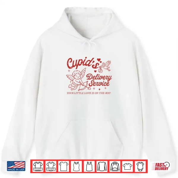 Hoodie Labor and Delivery Valentines Day Midwife Doula Obstetrics Shirt