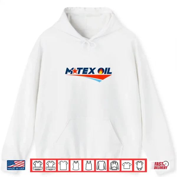 Hoodie MTEX Oil Logo Vintage Energy Style Landman Series Shirt 1