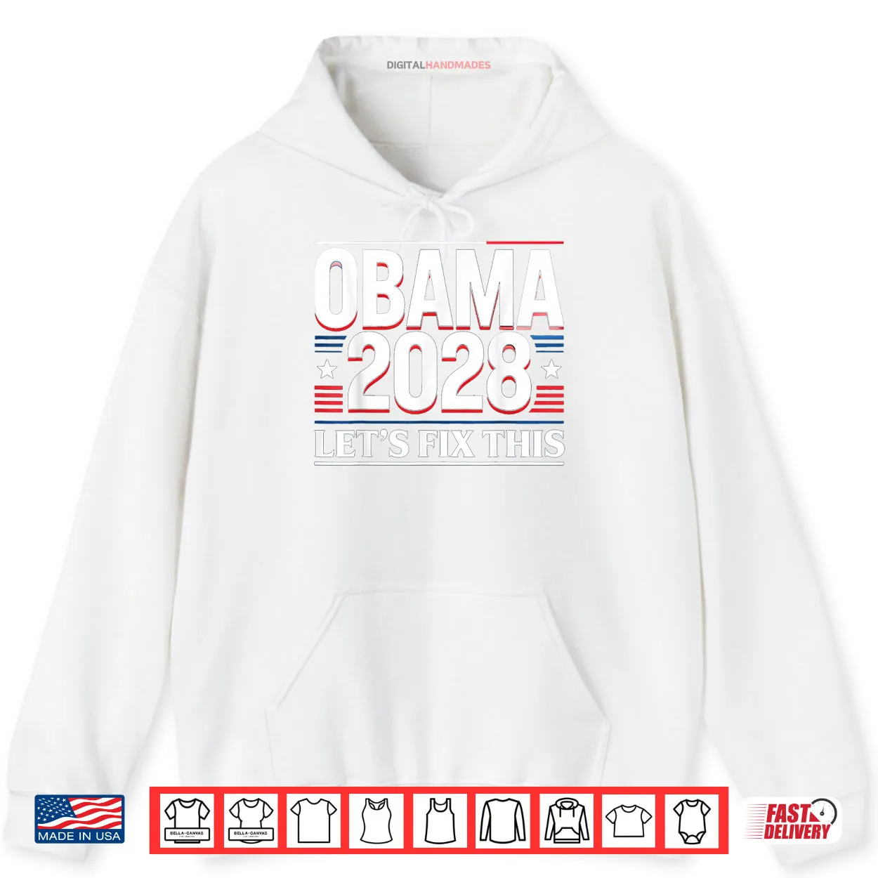 President Barack Obama 2028 Portrait Patriotic Democrat USA Shirt President Barack Obama 2028 Portrait Patriotic Democrat USA Shirt