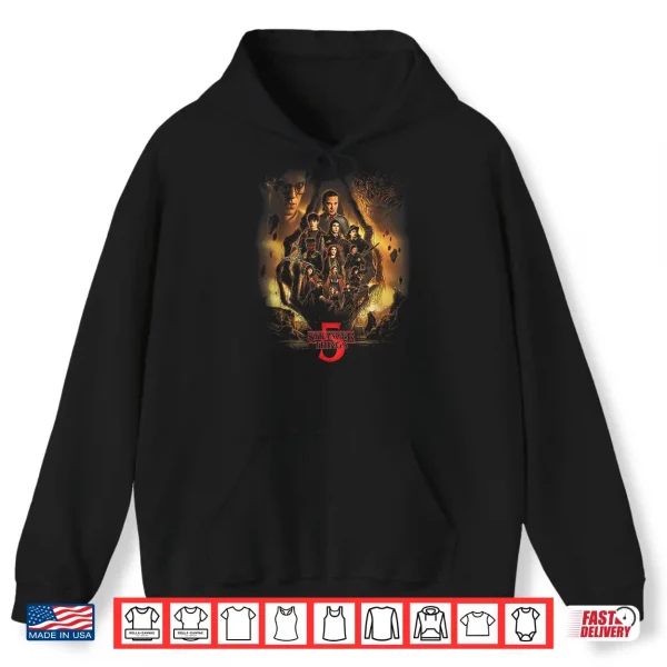 Hoodie Stranger Things Kyle Lambert Finale Officially Licensed Shirt