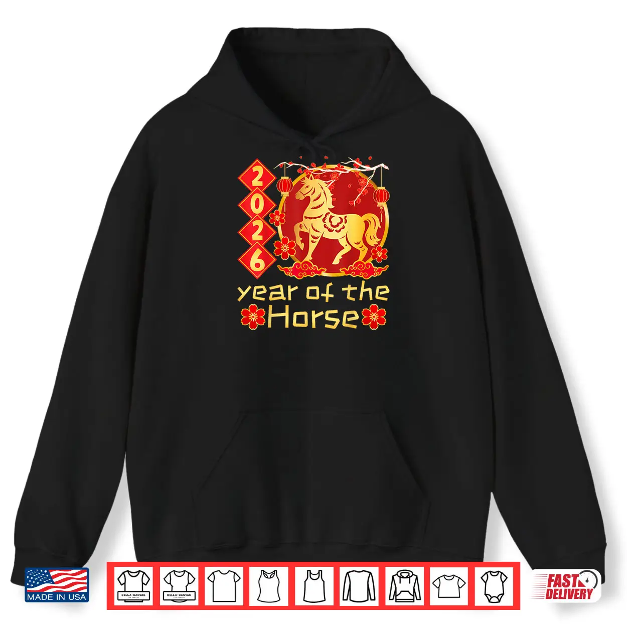 Year of The Horse Lunar Chinese New Year 2026 Shirt Year of The Horse Lunar Chinese New Year 2026 Shirt