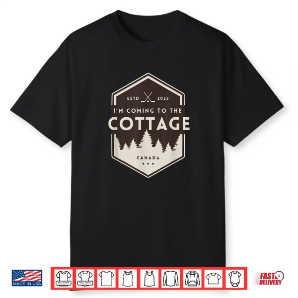 I’M Coming To The Cottage Retro Vintage Shirt