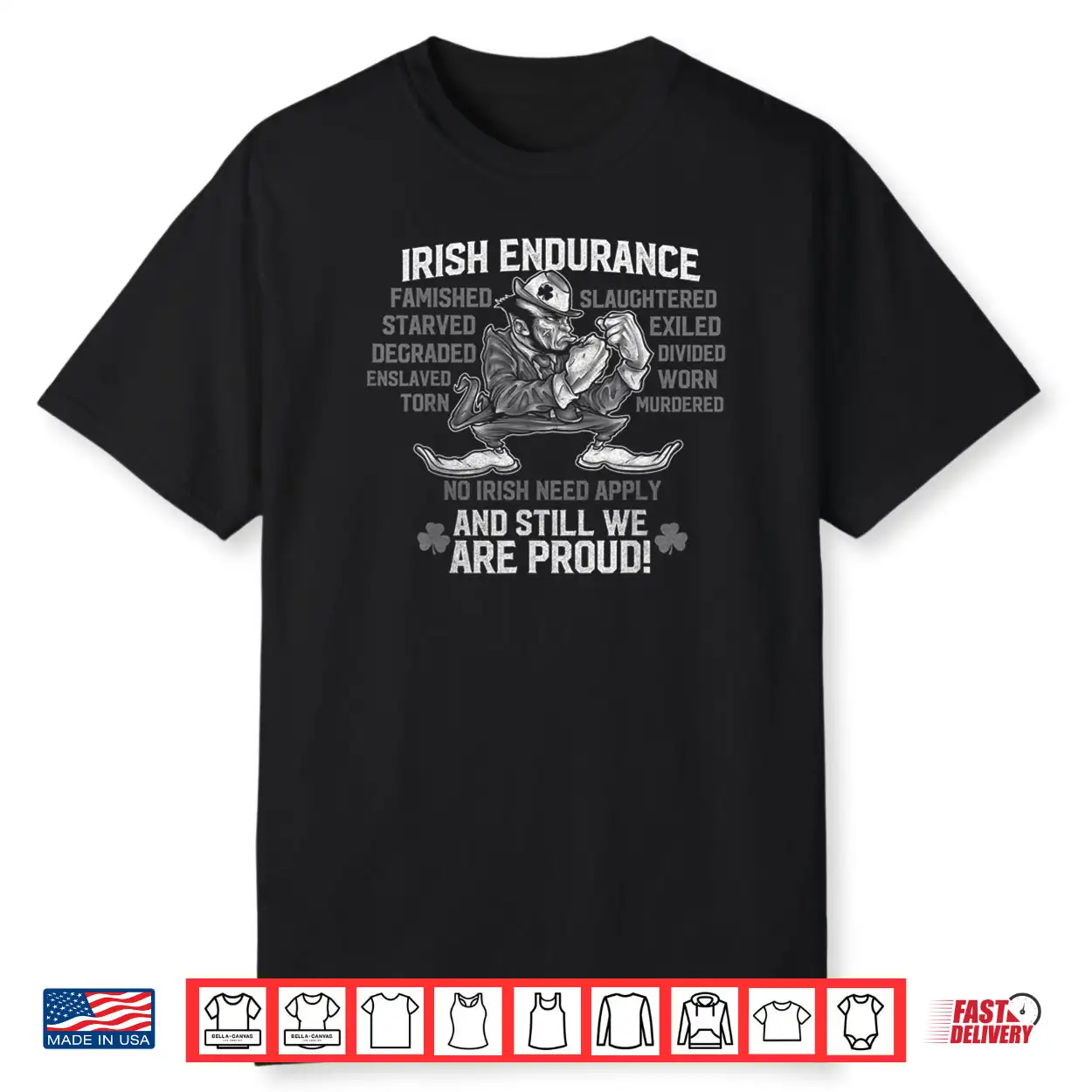 Irish Endurance Shirt Irish American Pride Irish Endurance Shirt Irish American Pride