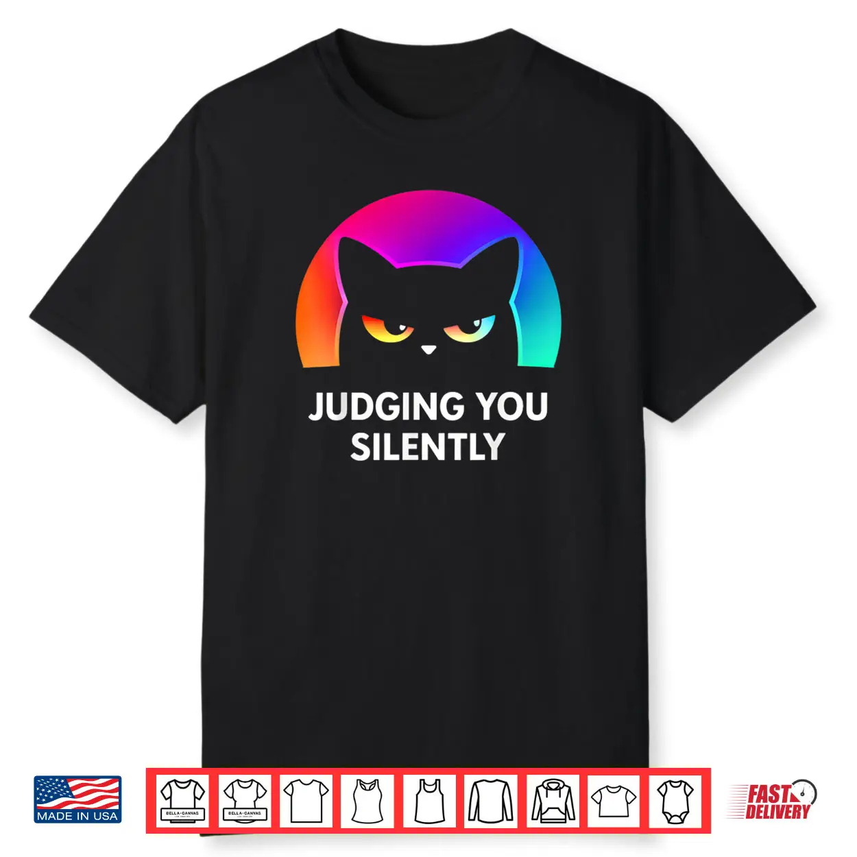 Judging You Silently Cat Shirt Judging You Silently Cat Shirt