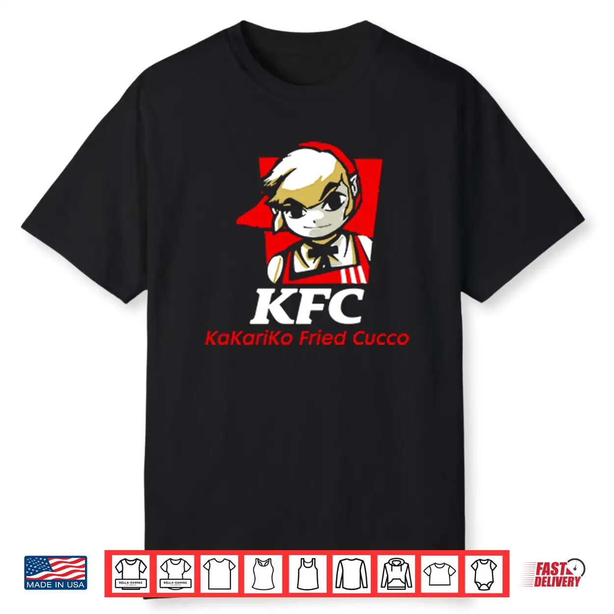 KFC Kakariko Fried Cucco Shirt KFC Kakariko Fried Cucco Shirt