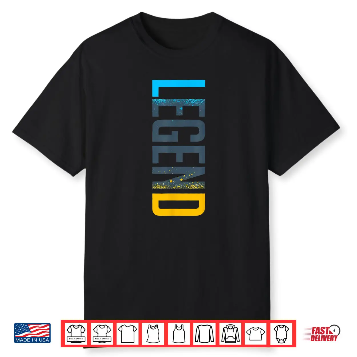 Legend Vertical Streetwear Retro Gamma Blue Matching Shirt Legend Vertical Streetwear Retro Gamma Blue Matching Shirt