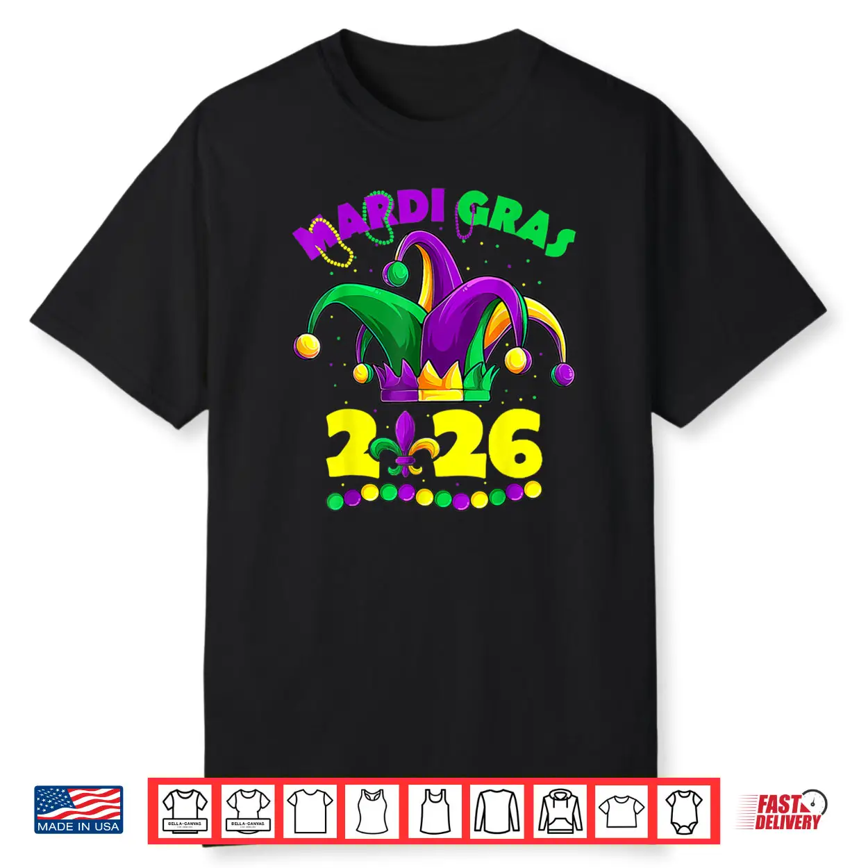 Mardi Gras 2026 Jester Outfit Shirt Mardi Gras 2026 Jester Outfit Shirt