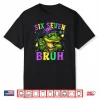 Mardi Gras Six Seven Bruh Mardigator Alligator 6 7 Meme Boys Shirt