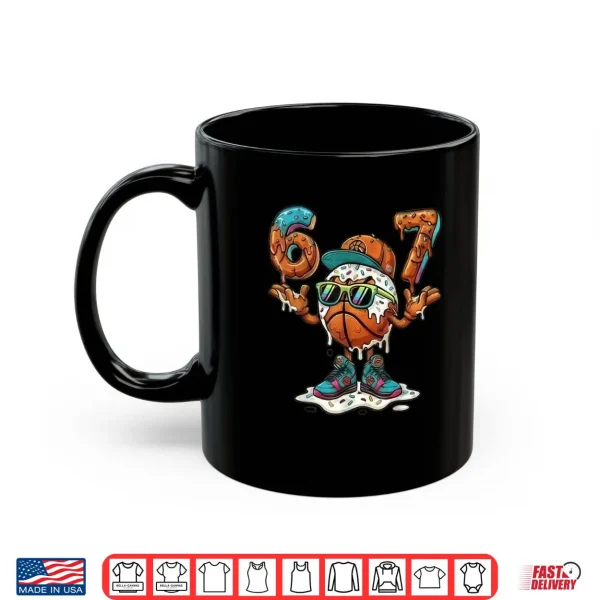 Mug 6 7 Six Seven 67 Baseketball Shirt