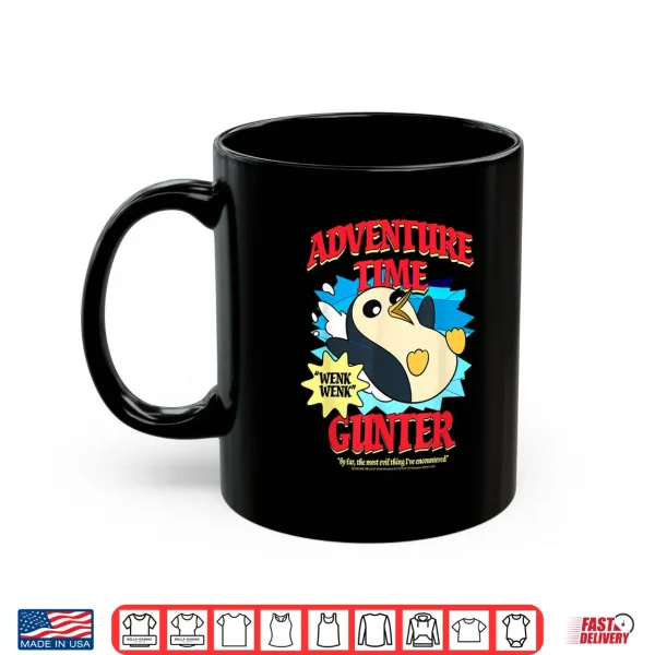 Mug Adventure Time Penguin Gunter The Most Evil Funny Cartoon Shirt 1