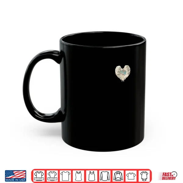Mug Angel Heart Rustic Graphic Love Remembrance Shirt