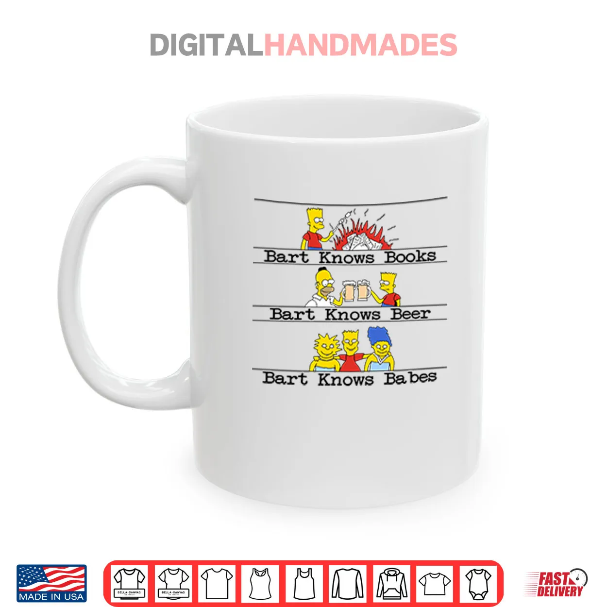 Bart Knows Books Bart Knows Beer Bart Knows Babes Shirt Bart Knows Books Bart Knows Beer Bart Knows Babes Shirt