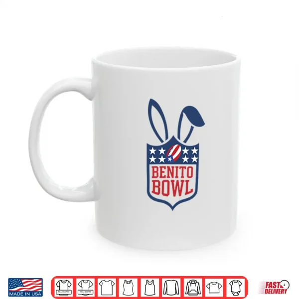 Mug Benito Bowl Bad Bunny Football Shirt
