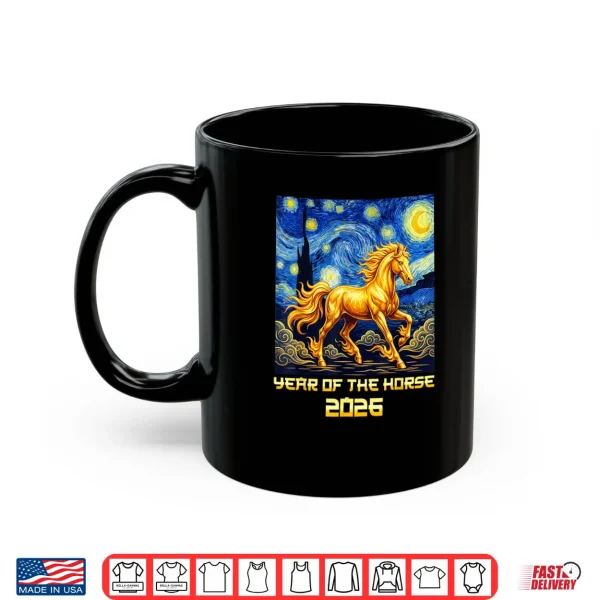 Mug Chinese New Year 2026 Year of The Horse Lunar New Year 2026 Shirt