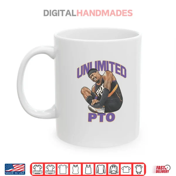 Mug Devin Booker Unlimited PTO Shirt