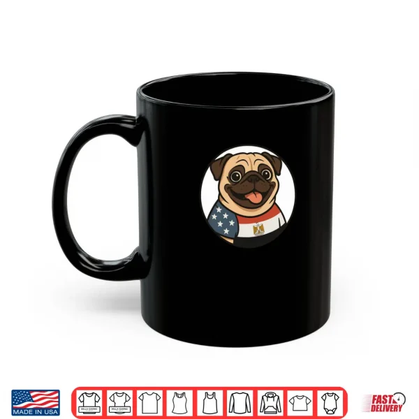 Egypt Flag Pug Funny Egyptian Shirt 2 Mug Egypt Flag Pug Funny Egyptian Shirt